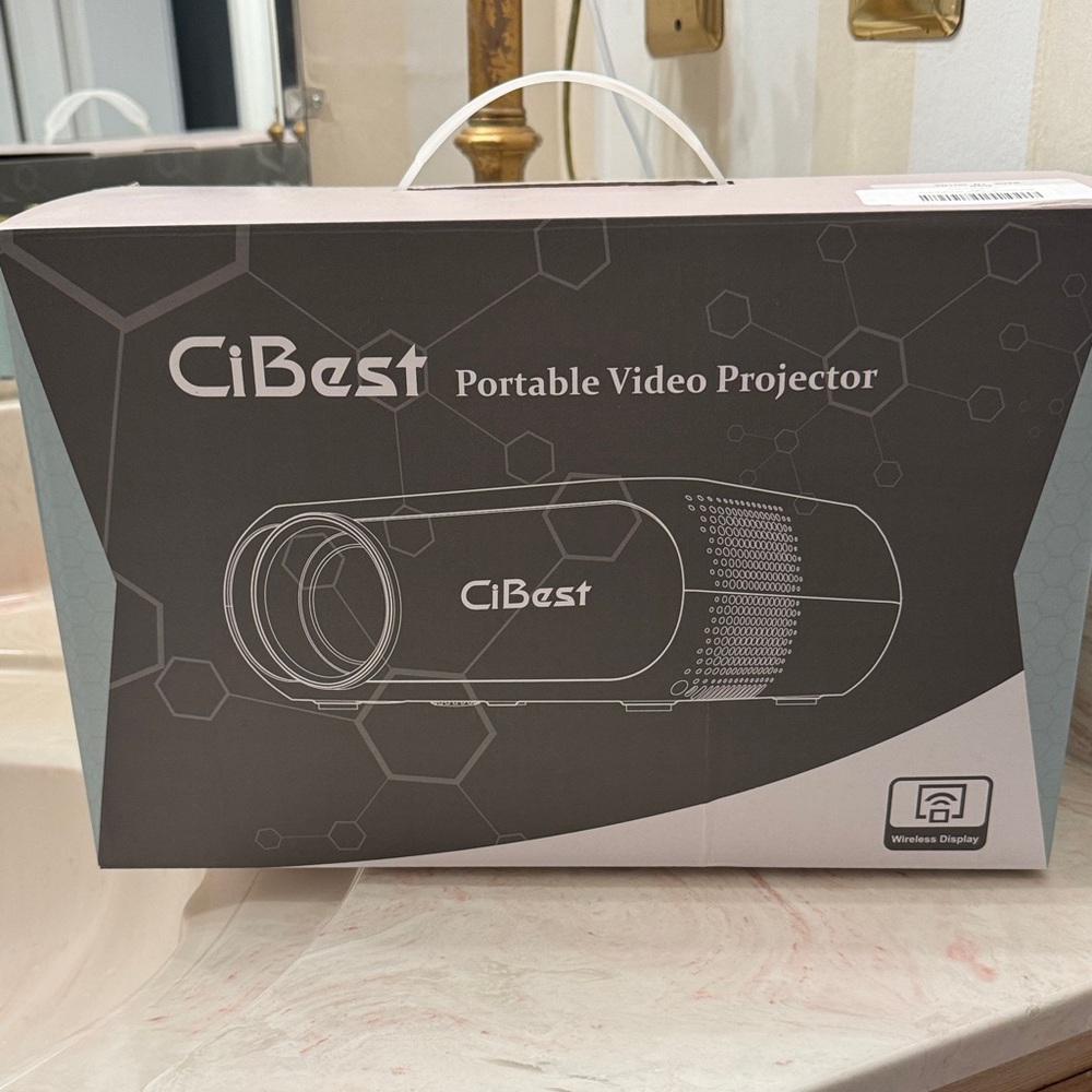 CiBest Portable Video Projector